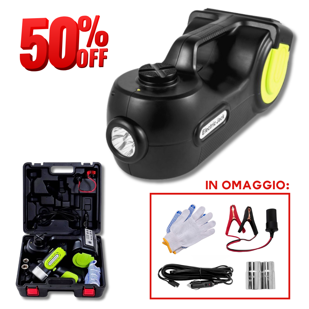 cric elettrico omaggi
