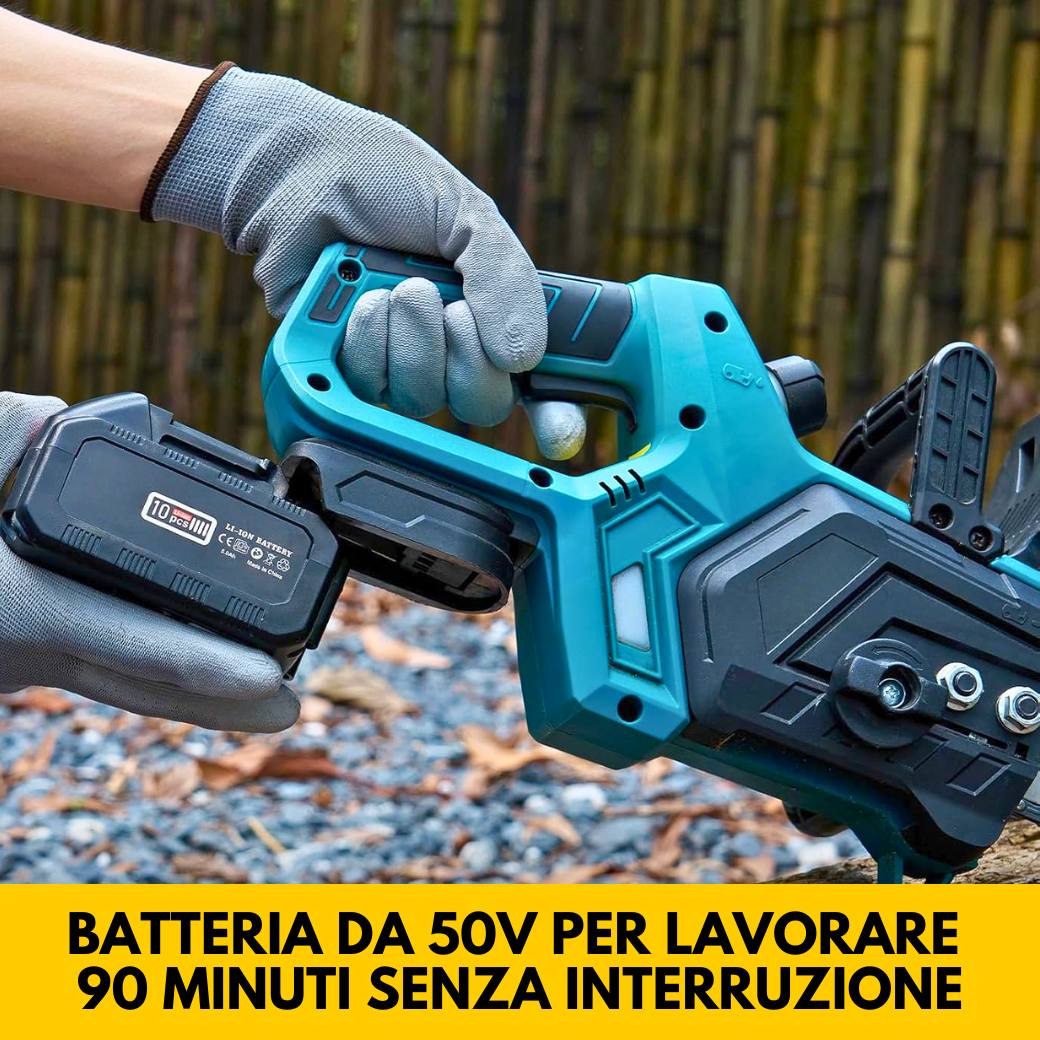 MINI MOTOSEGA A BATTERIA