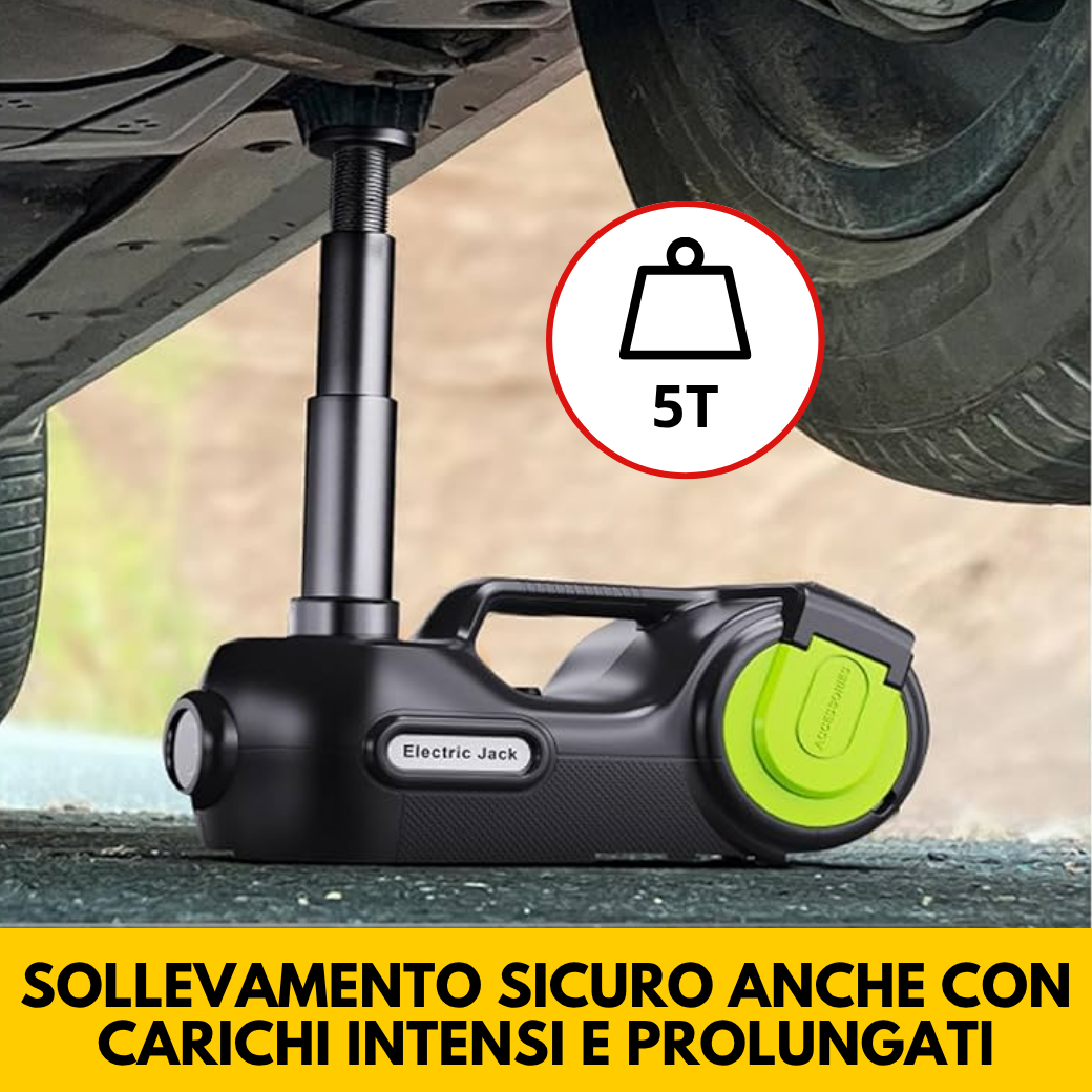 cric elettrico sicuro