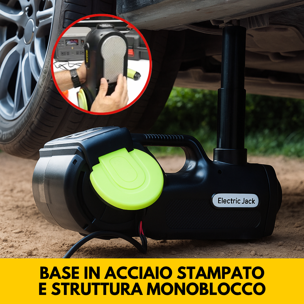 cric elettrico massima aderenza